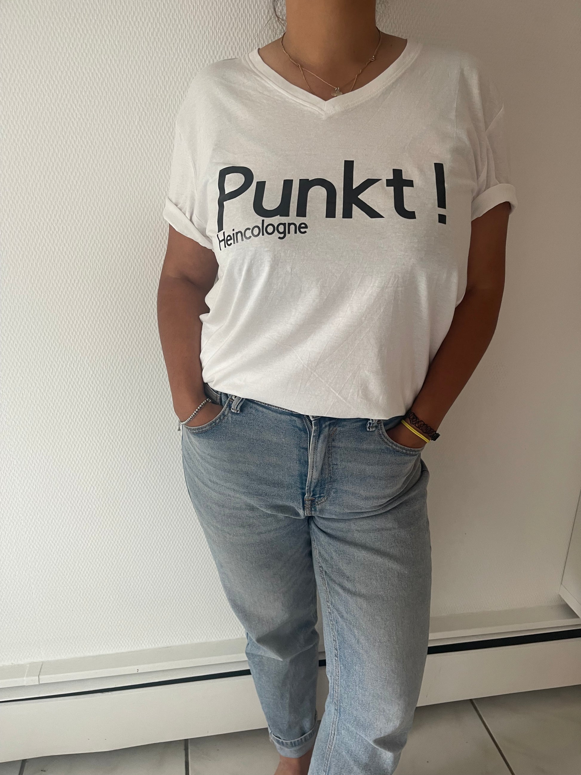 Damen Oversize Tshirt - V Ausschnitt Große Größen