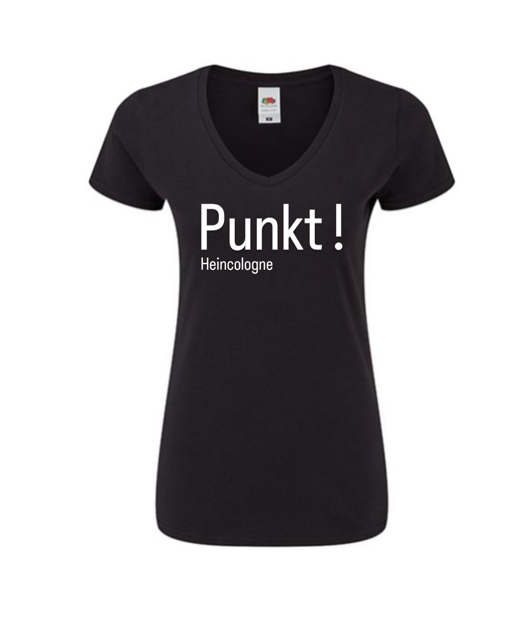 Punkt ! Damen Tshirt - Großer Ausschnitt