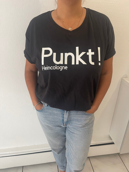 Damen Oversize Tshirt - V Ausschnitt
