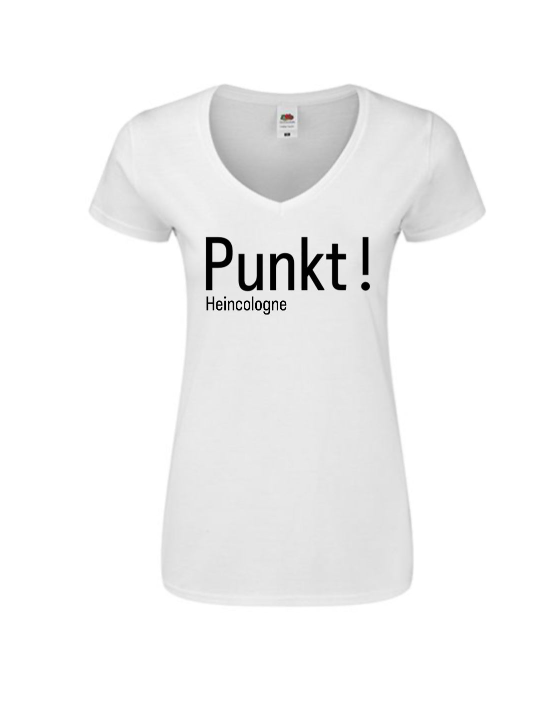 Punkt ! Damen Tshirt - Großer Ausschnitt