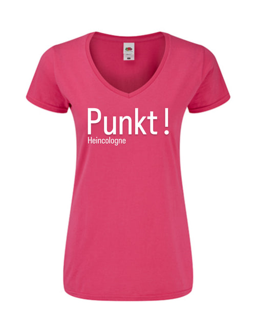 Punkt ! Damen Tshirt - Großer Ausschnitt